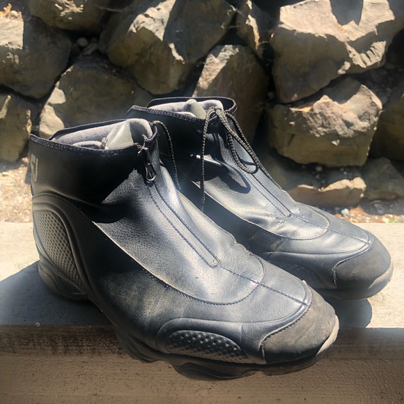 Footjoy 50018 Mens Black Waterproof Lace Up Zip Up Golf Boots Shoes Size 11M - Picture 3 of 12